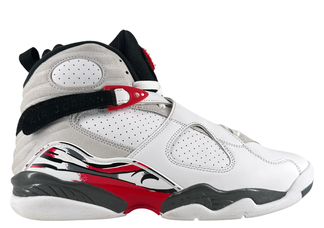 Jordan 8 Retro White True Red (2025)