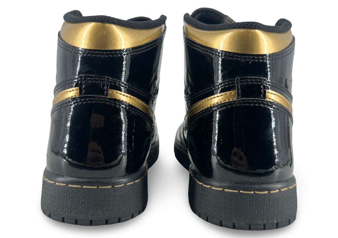 Jordan 1 Retro High Black Metallic Gold (2020) (GS)