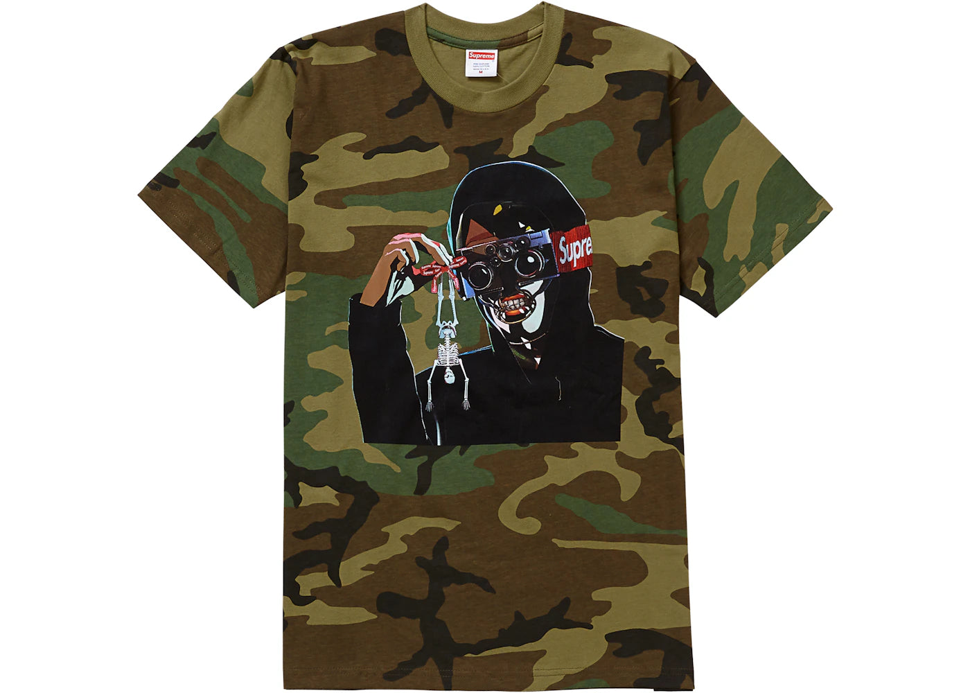 Supreme Creeper Tee Woodland Camo