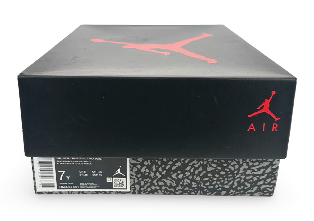 Jordan 3 Retro Black Cat (2025) (GS)