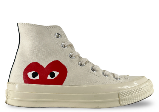 Converse Chuck Taylor All Star 70 Hi Comme des Garçons PLAY White