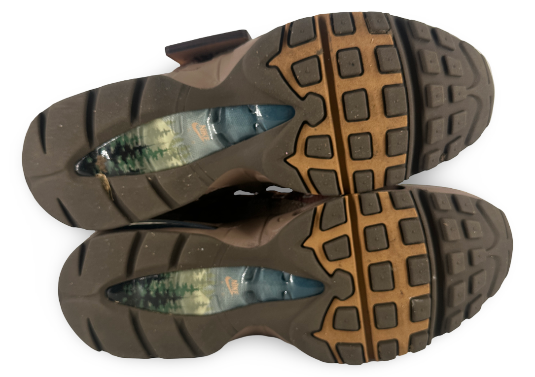 Nike Air Max 95 Big Bubble Ducks of a Feather Oregon Ducks Lumber Yard