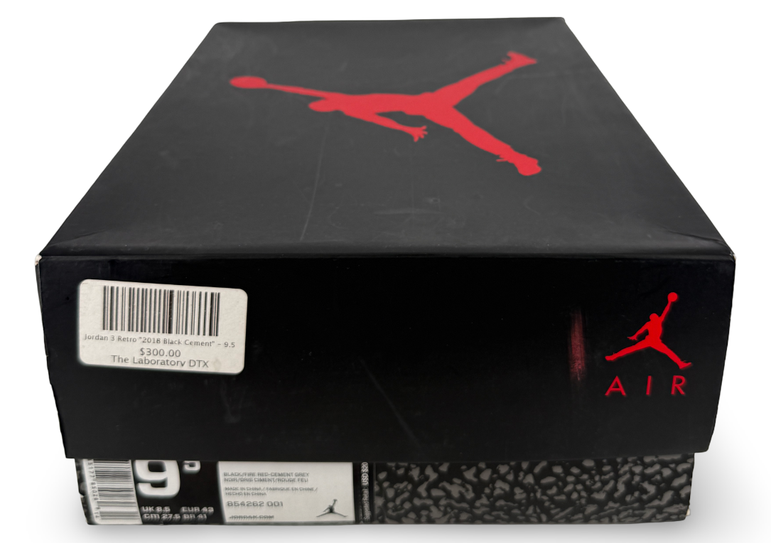 Jordan 3 Retro Black Cement (2018)