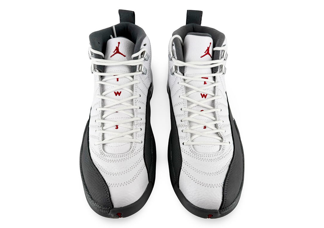 Jordan 12 Retro White Dark Grey