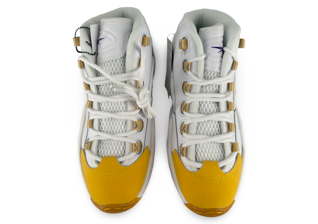 Reebok Question Mid Yellow Toe (GS)