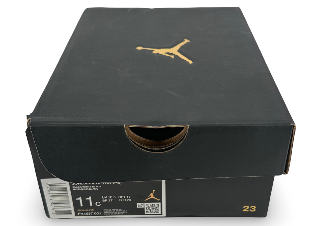 Jordan 4 Retro White Thunder (PS)