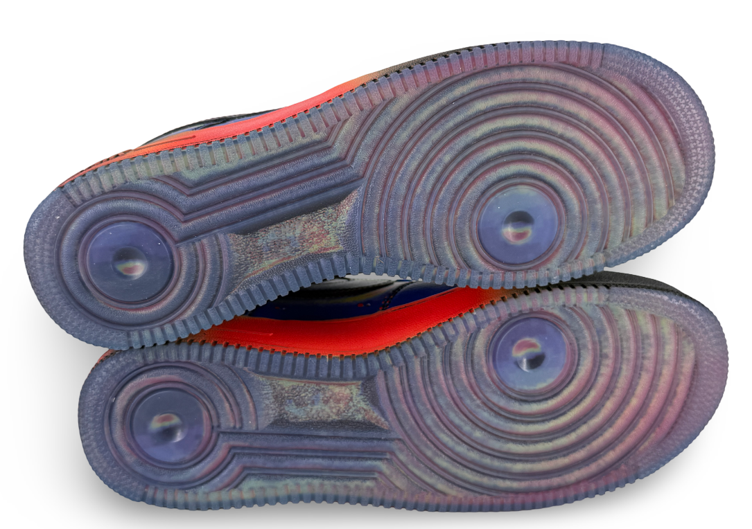 Nike Air Force 1 Low Retro Heat Map Black Racer Blue