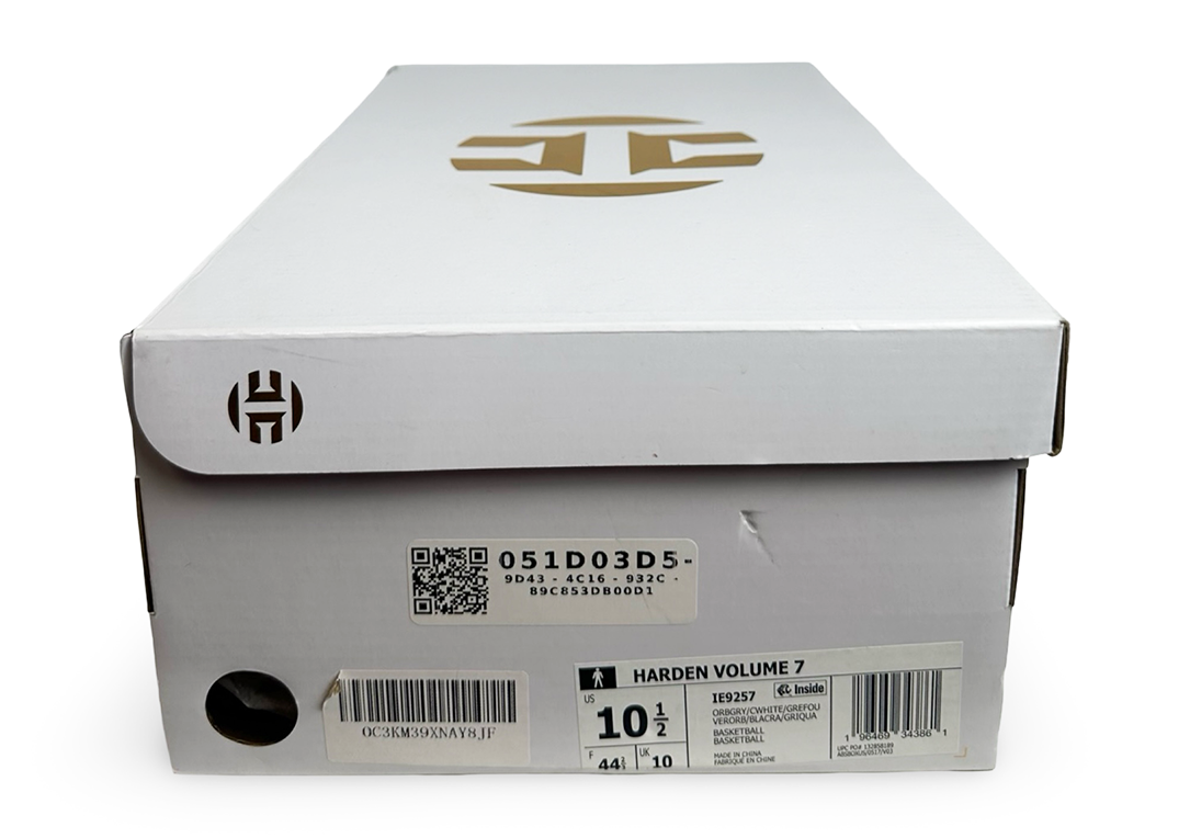 adidas Harden Vol. 7 Orbit Grey Chalk White