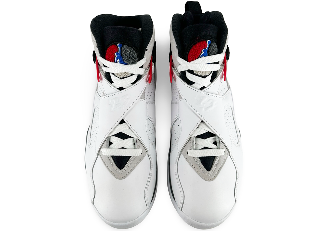 Jordan 8 Retro White True Red (2025)
