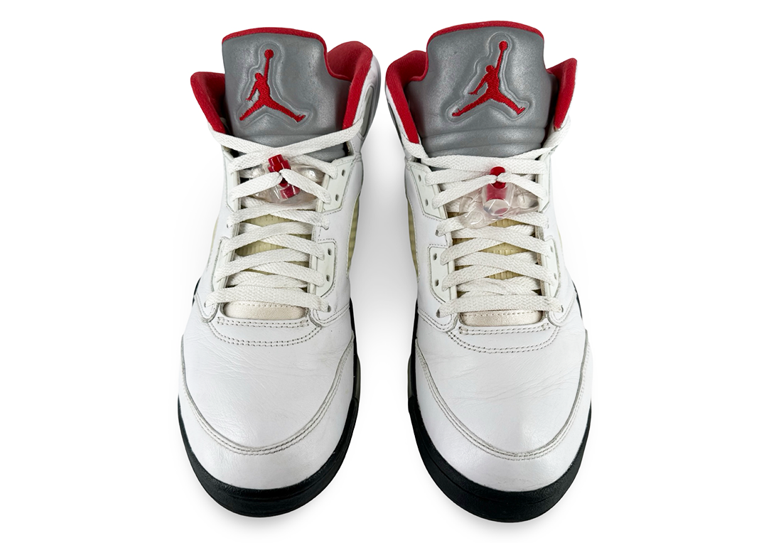 Jordan 5 Retro Fire Red Silver Tongue (2020)