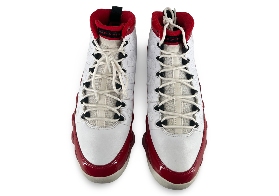 Jordan 9 Retro White Gym Red