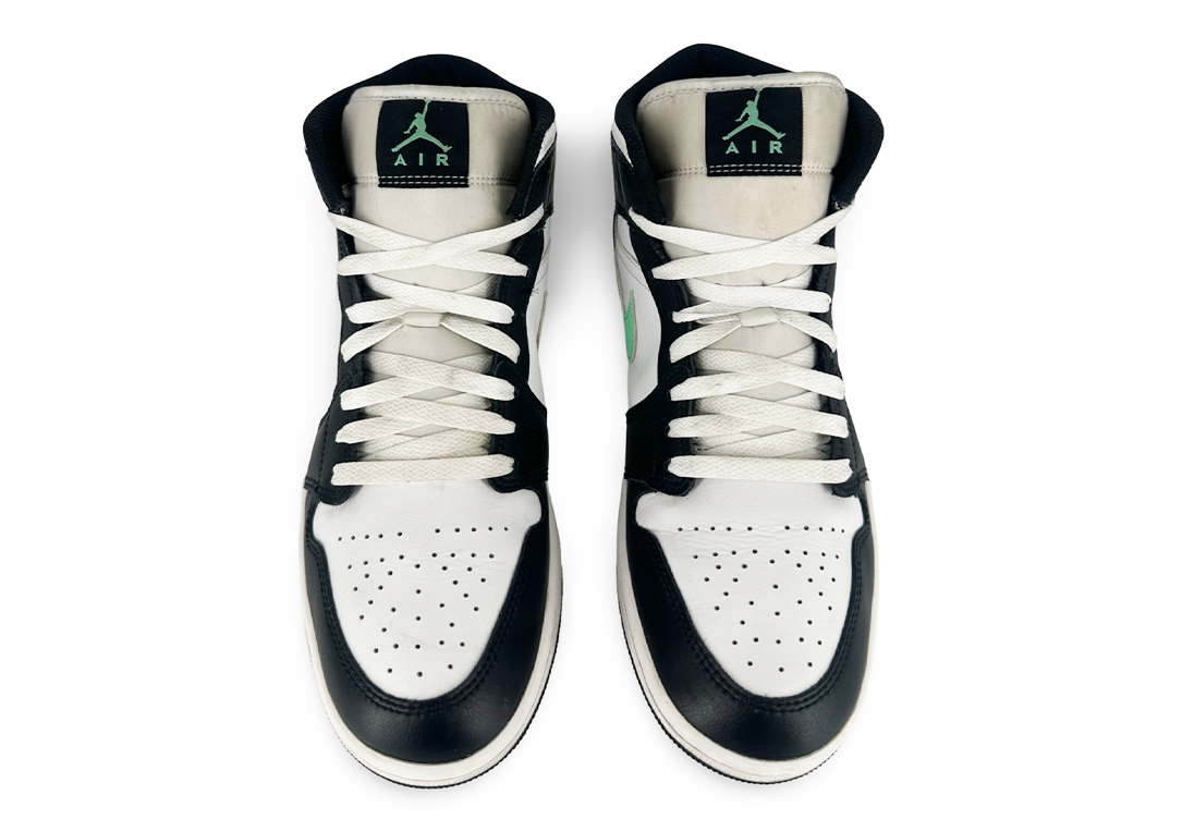 Jordan 1 Mid Green Glow