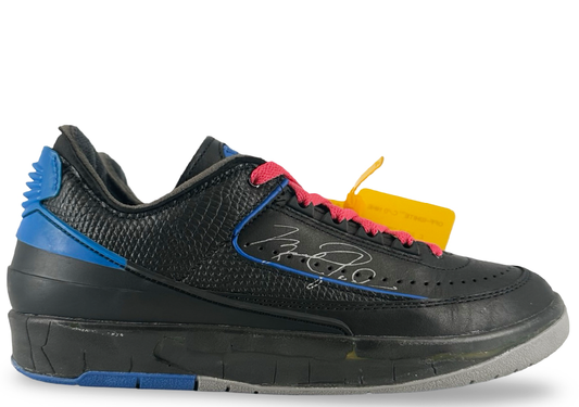 Jordan 2 Retro Low SP Off-White Black Blue