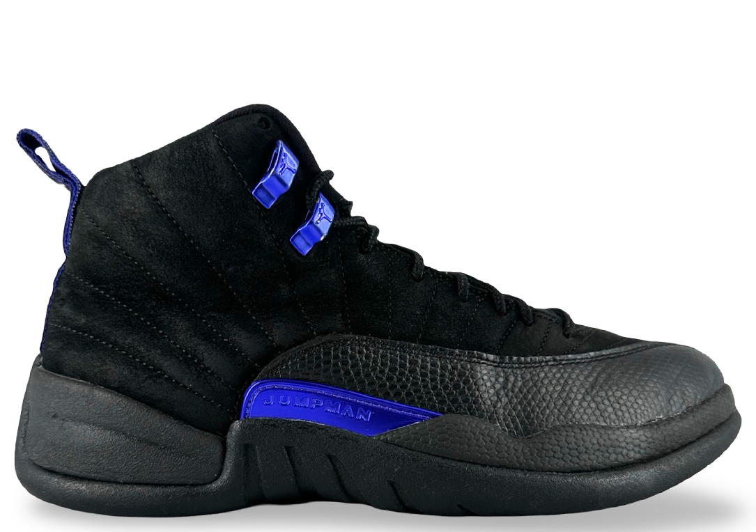jordan 12 retro black blue