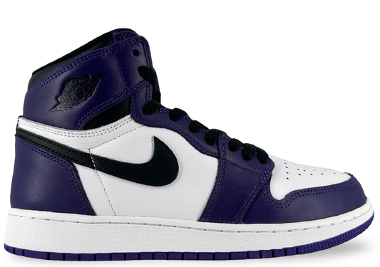 Jordan 1 Retro High Court Purple White (GS)