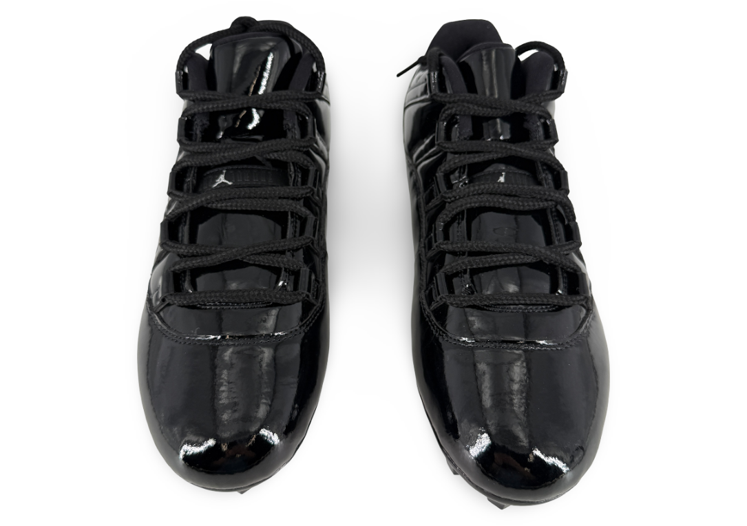 Jordan 11 Low TD Cleat Patent Black