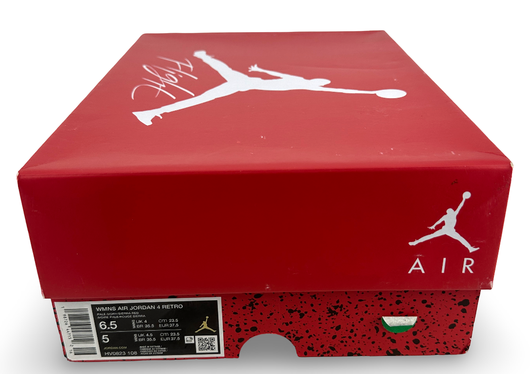 Jordan 4 Retro Valentine's Day Sierra Red (Women's)