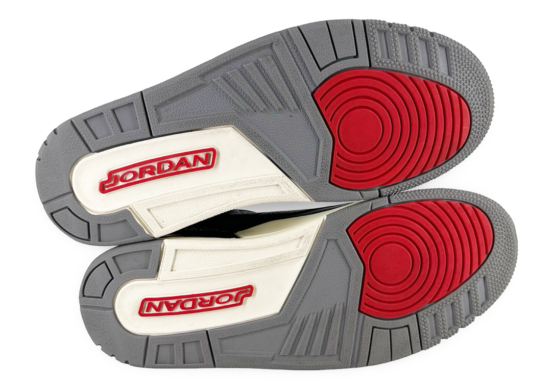 Jordan 3 Retro Black Cement Gold (Women's)