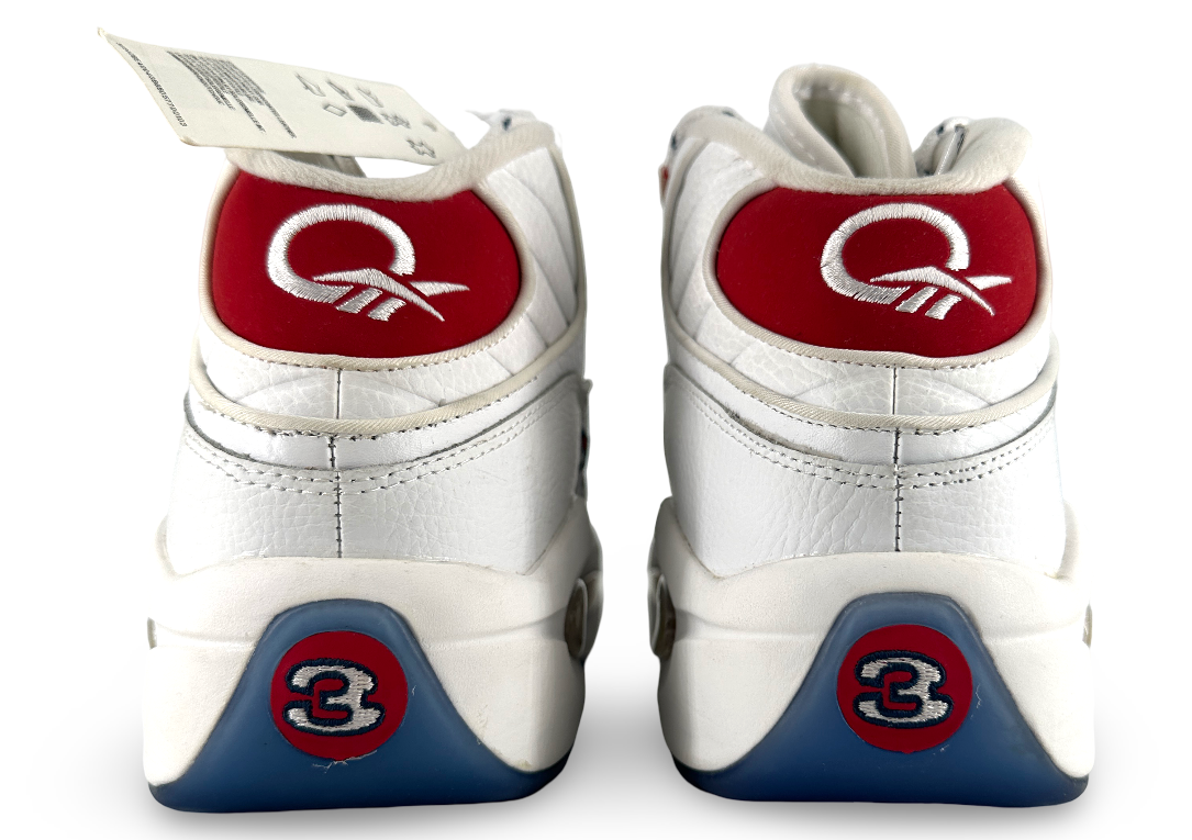 Reebok Question Mid Red Toe 25th Anniversary