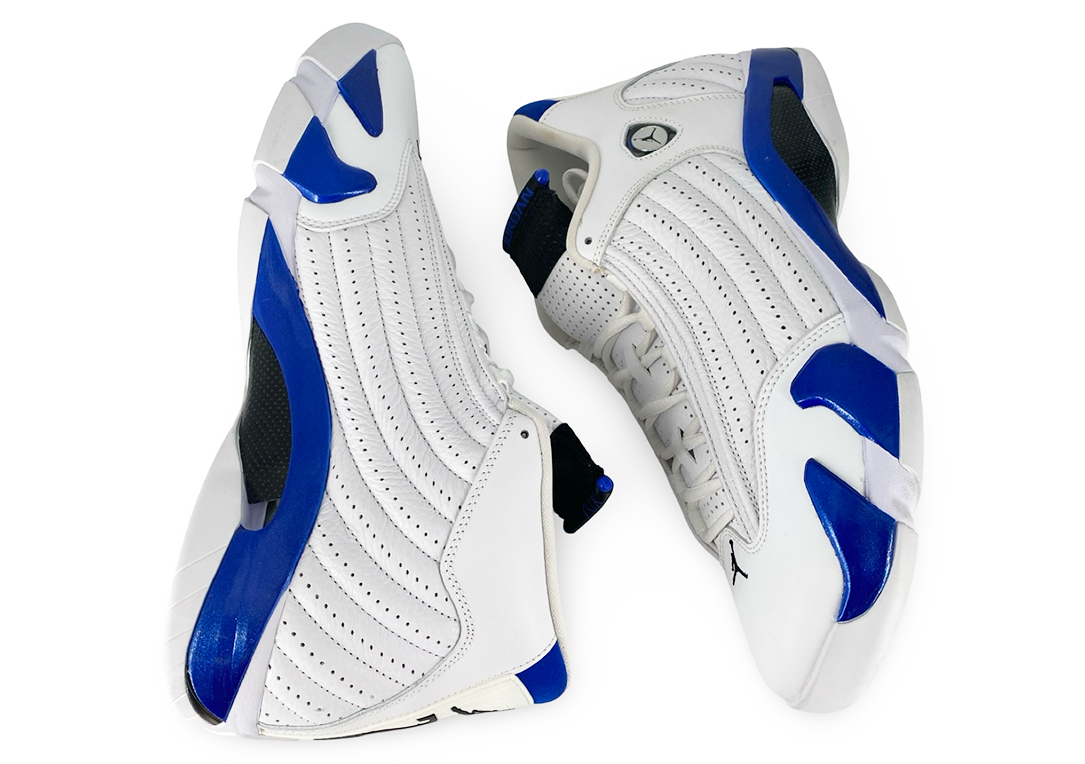 Jordan 14 Retro White Hyper Royal
