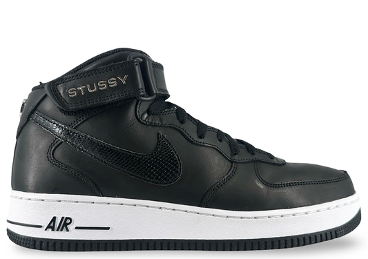 Nike Air Force 1 Mid Stussy Black White
