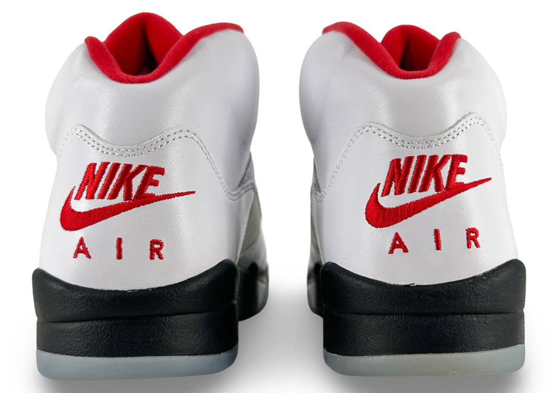 Jordan 5 Retro Fire Red Silver Tongue (2020)