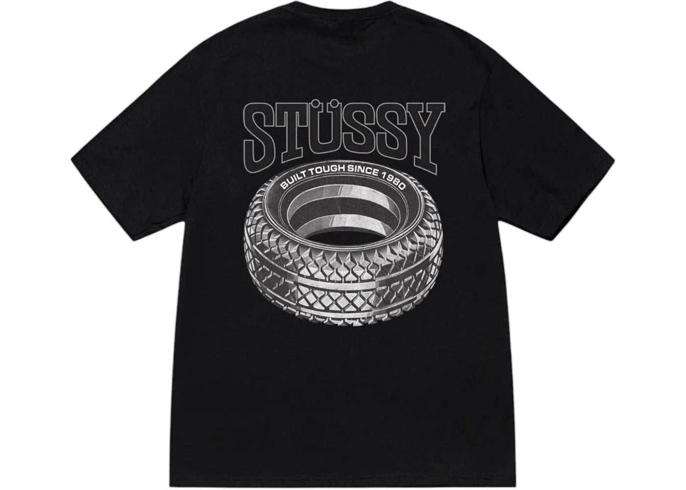 Stussy Tough Tread Tee Black