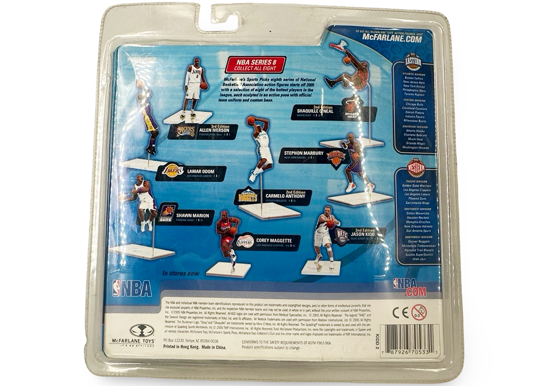 McFarlane Sportspicks Jason Kidd NBA 8 Series New Jersey Nets Action Figure