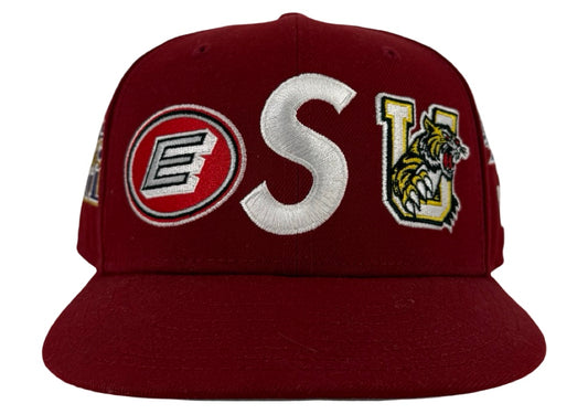 Supreme Mascots S Logo New Era 59Fifty Fitted Cap Red