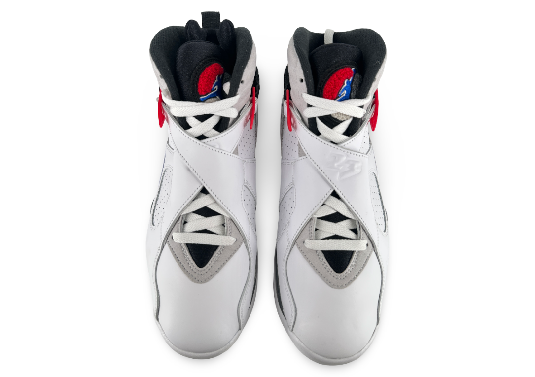 Jordan 8 Retro White True Red (2025)