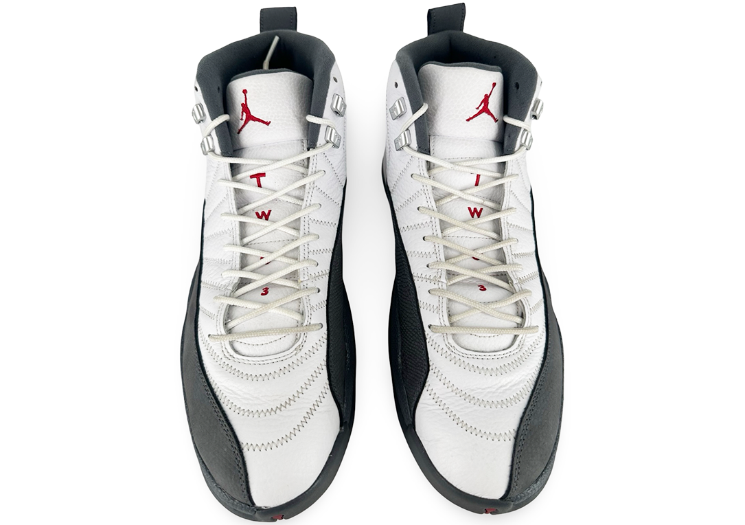 Jordan 12 Retro White Dark Grey