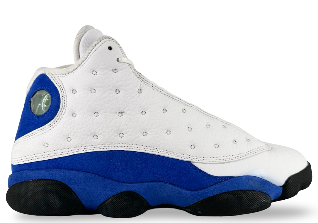 Jordan 13 Retro White Hyper Royal Black