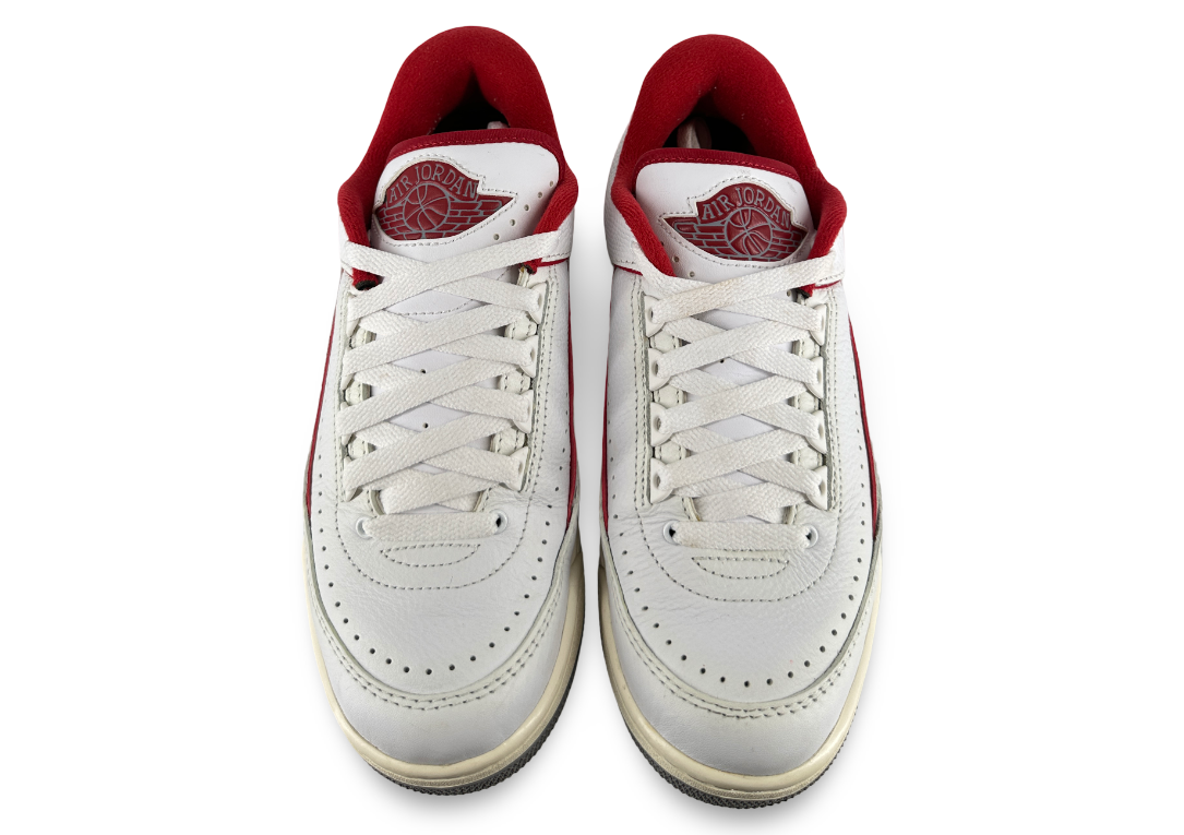 Jordan 2/3 White Varsity Red