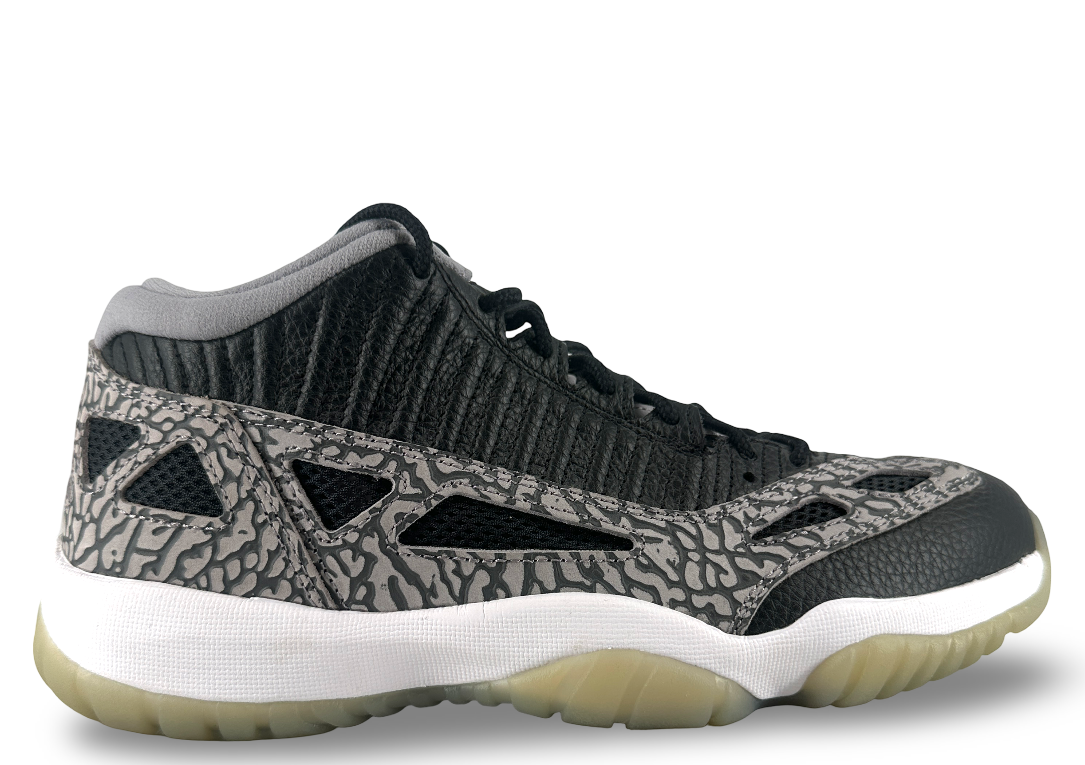 Jordan 11 Retro Low IE Black Cement