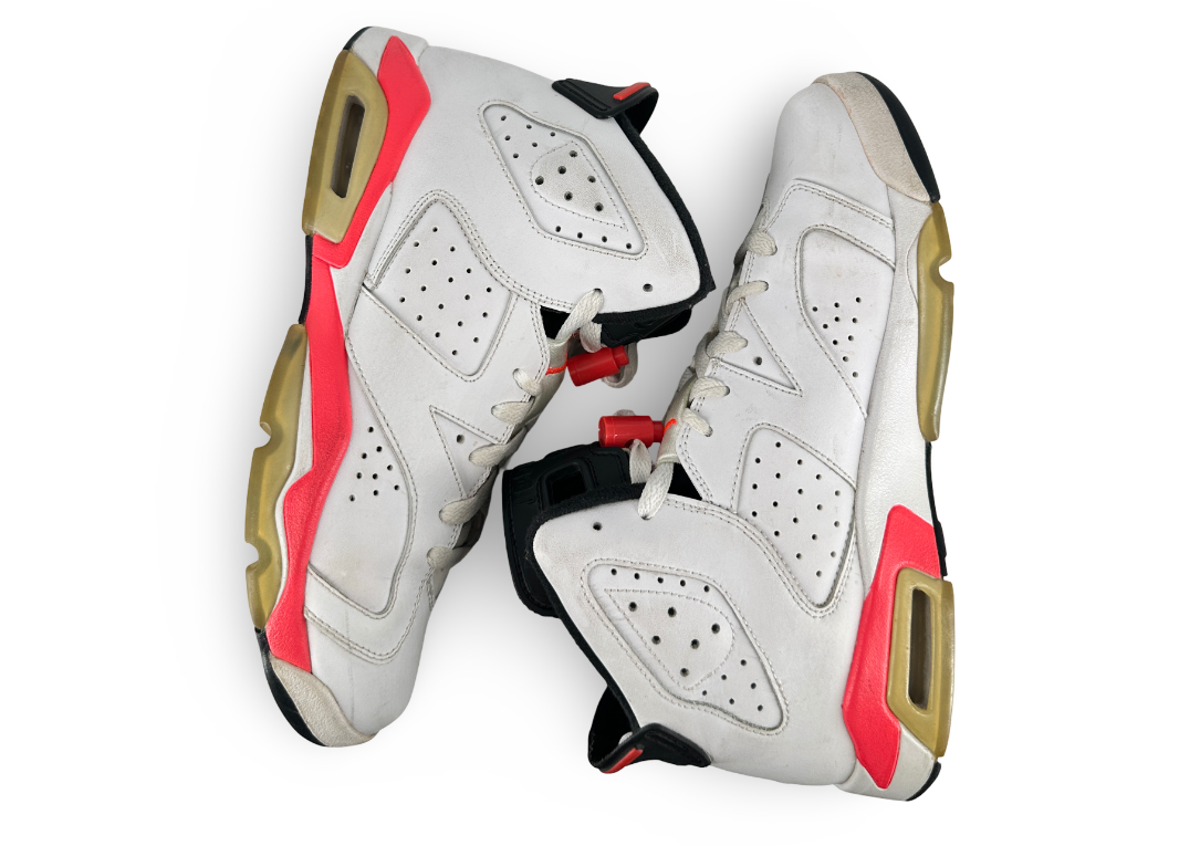 Jordan 6 Retro Infrared White (2014) (GS)