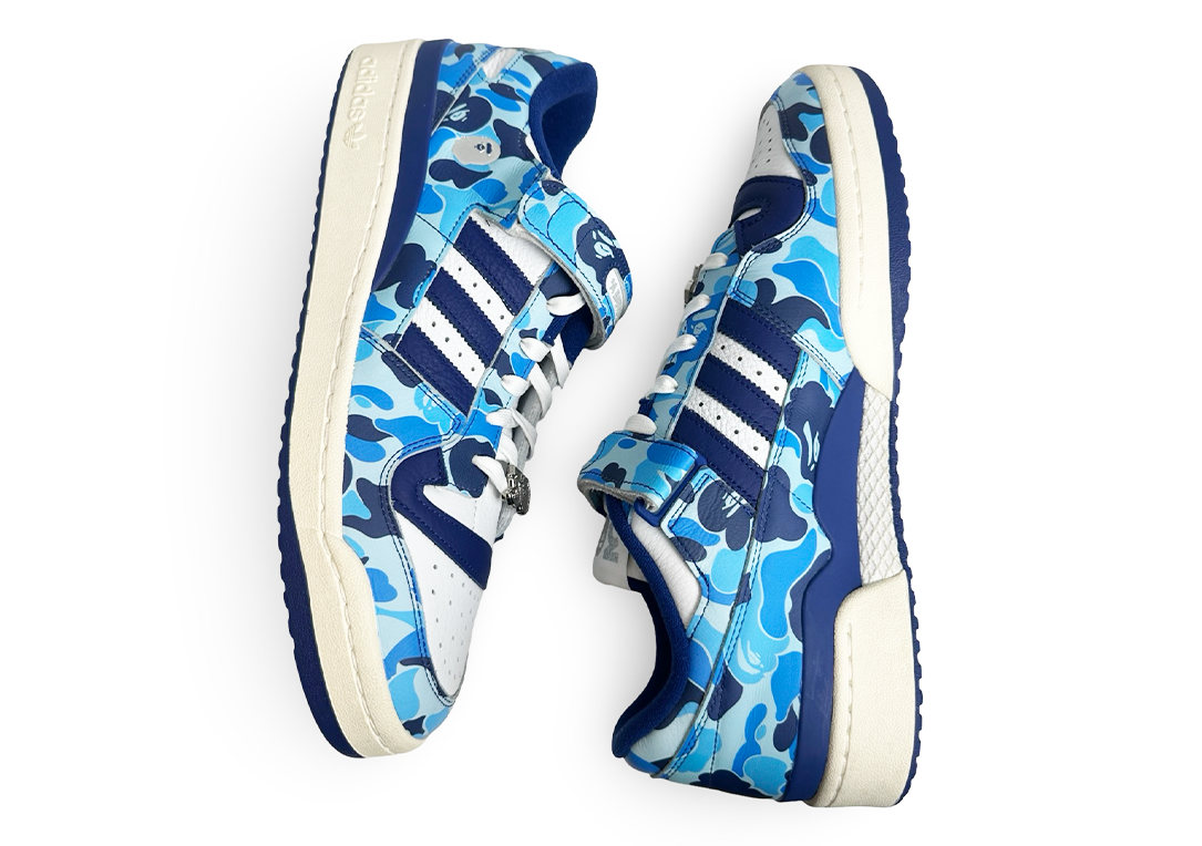 adidas Forum 84 Low Bape 30th Anniversary Blue Camo
