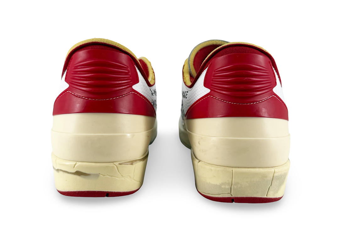 Jordan 2 Retro Low SP Off-White White Red