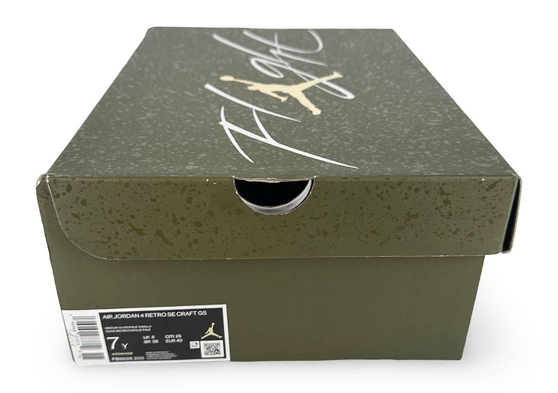 Jordan 4 Retro SE Craft Medium Olive (GS)
