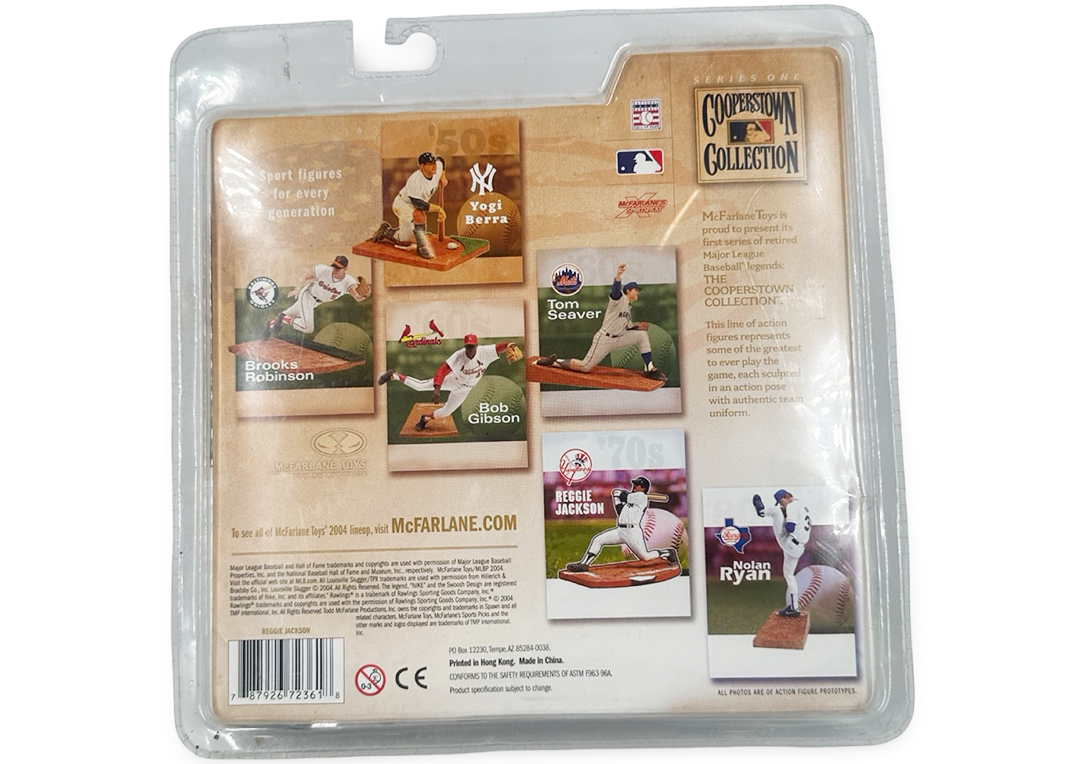 McFarlane Toys MLB Sports Picks Cooperstown Collection Series 1 Reggie Jackson Action Figure