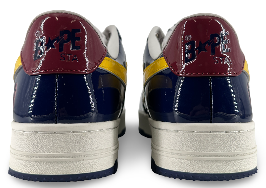 A Bathing Ape Bape Sta #5 M2 Maroon Navy