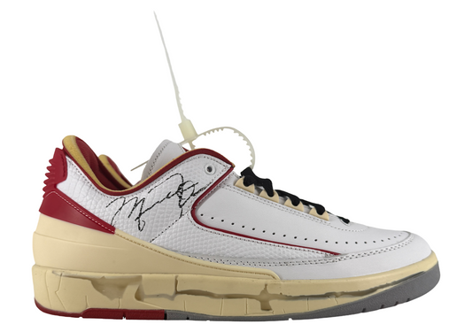 Jordan 2 Retro Low SP Off-White White Red