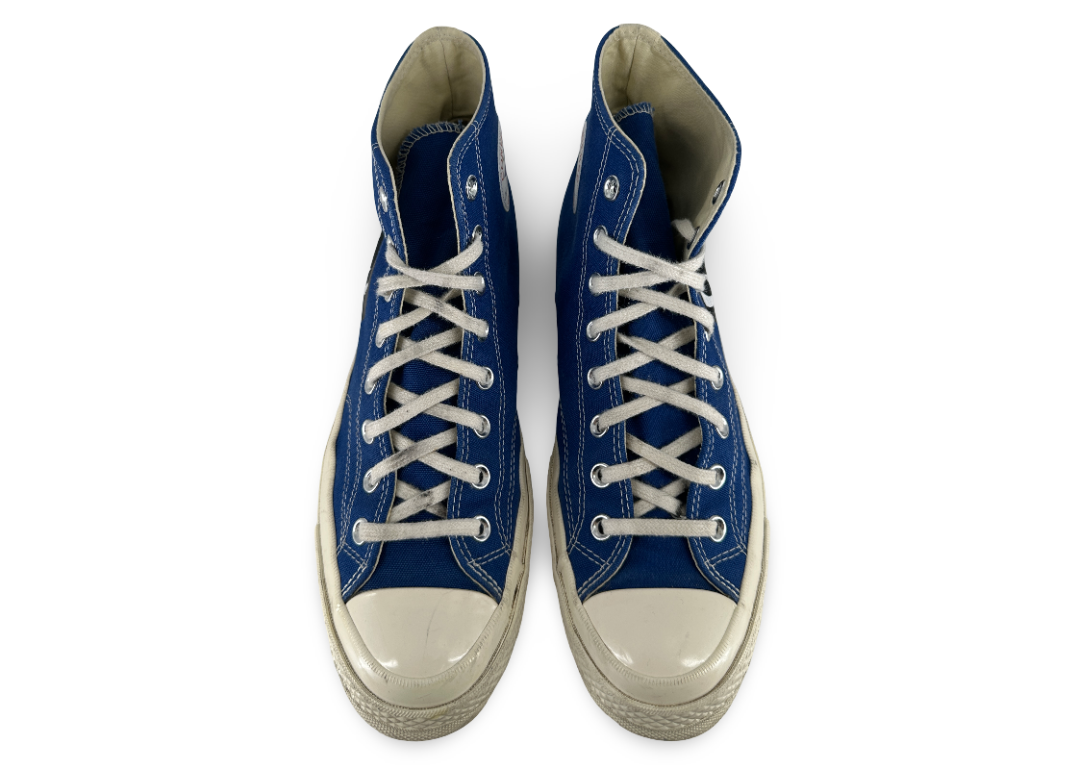 Converse Chuck Taylor All Star 70 Hi Comme des Garcons PLAY Blue Quartz