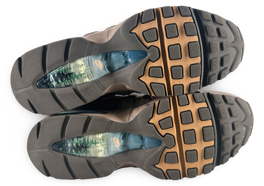 Nike Air Max 95 Big Bubble Ducks of a Feather Oregon Ducks Lumber Yard