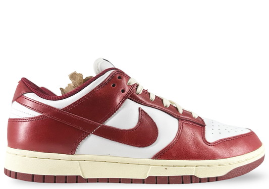 Nike Dunk Low PRM Vintage Team Red (Women's)