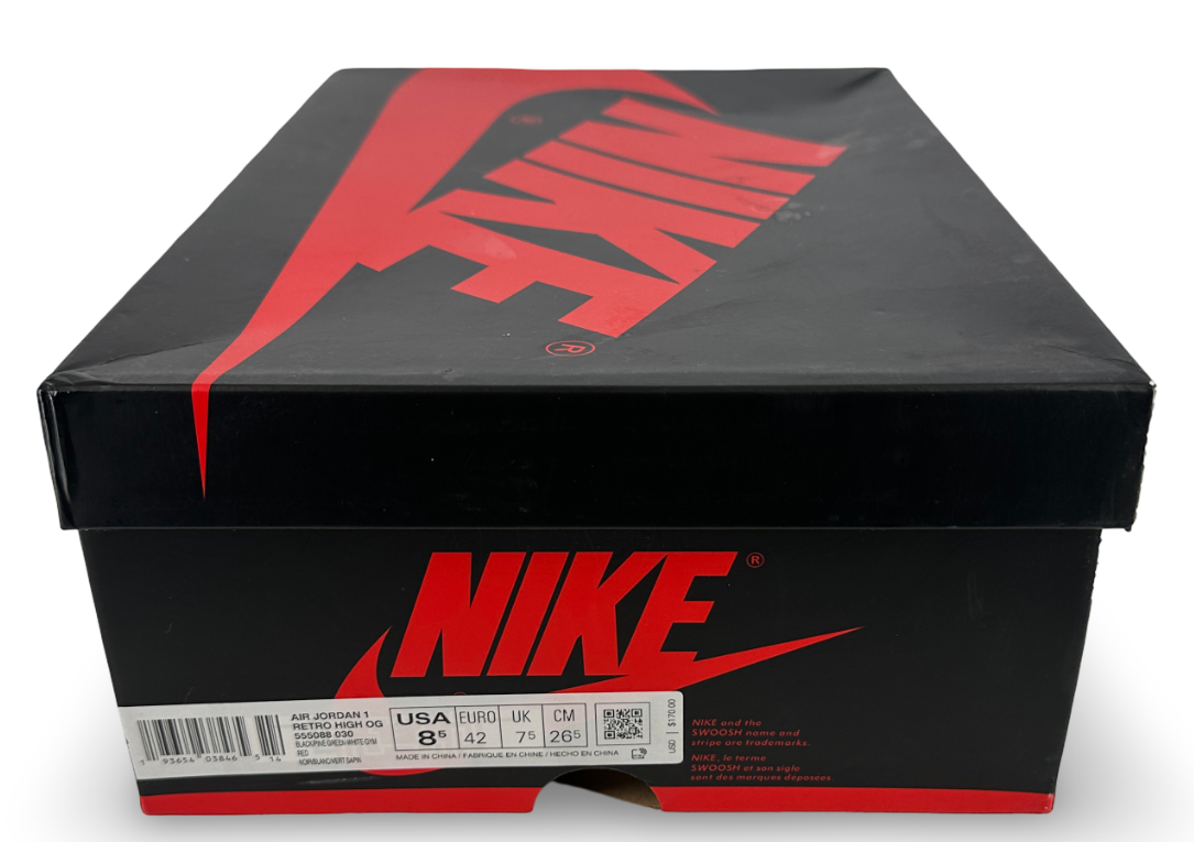 Jordan 1 Retro High Pine Green Black