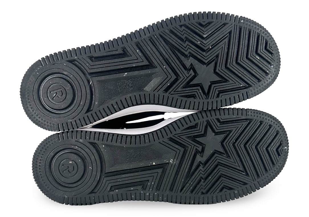 A Bathing Ape Bape Sta Black Seude