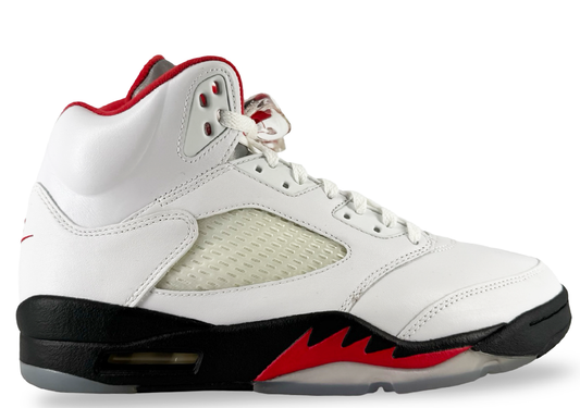 Jordan 5 Retro Fire Red Silver Tongue (2020)