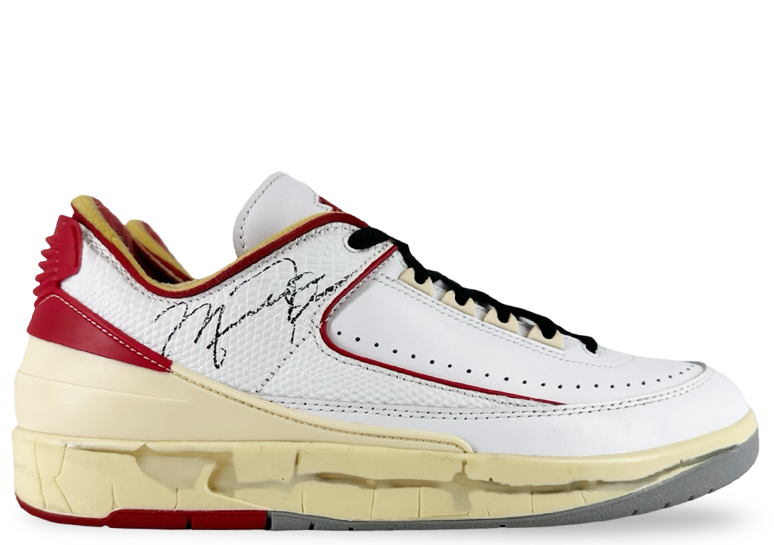 Jordan 2 Retro Low SP Off-White White Red