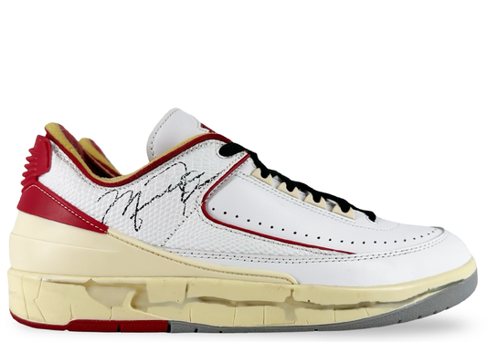 Jordan 2 Retro Low SP Off-White White Red