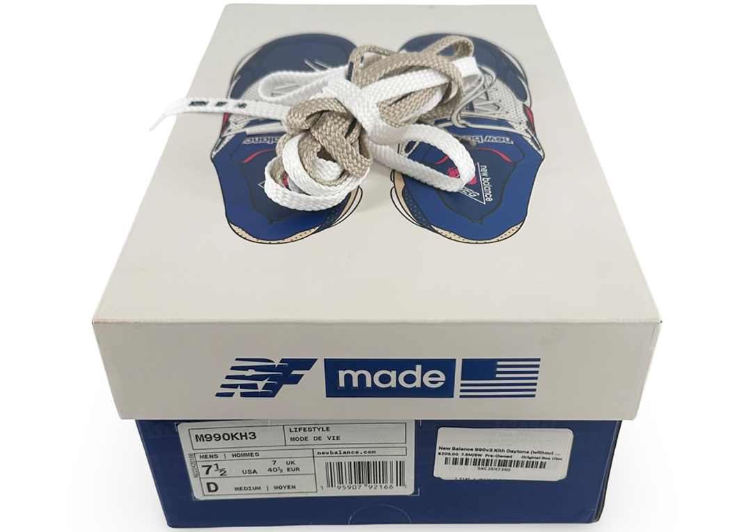 New Balance 990v3 Kith Daytona (without Socks)